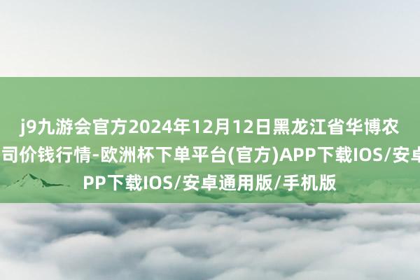 j9九游会官方2024年12月12日黑龙江省华博农家具市集有限公司价钱行情-欧洲杯下单平台(官方)APP下载IOS/安卓通用版/手机版