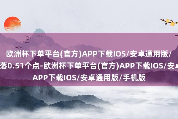 欧洲杯下单平台(官方)APP下载IOS/安卓通用版/手机版比昨天地落0.51个点-欧洲杯下单平台(官方)APP下载IOS/安卓通用版/手机版