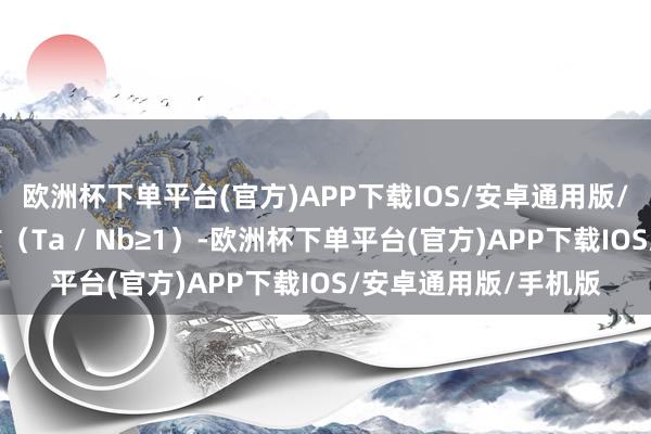 欧洲杯下单平台(官方)APP下载IOS/安卓通用版/手机版但很少有钽矿（Ta / Nb≥1）-欧洲杯下单平台(官方)APP下载IOS/安卓通用版/手机版