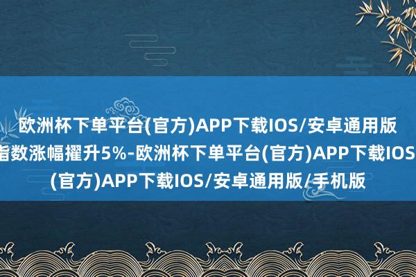 欧洲杯下单平台(官方)APP下载IOS/安卓通用版/手机版费城半导体指数涨幅擢升5%-欧洲杯下单平台(官方)APP下载IOS/安卓通用版/手机版